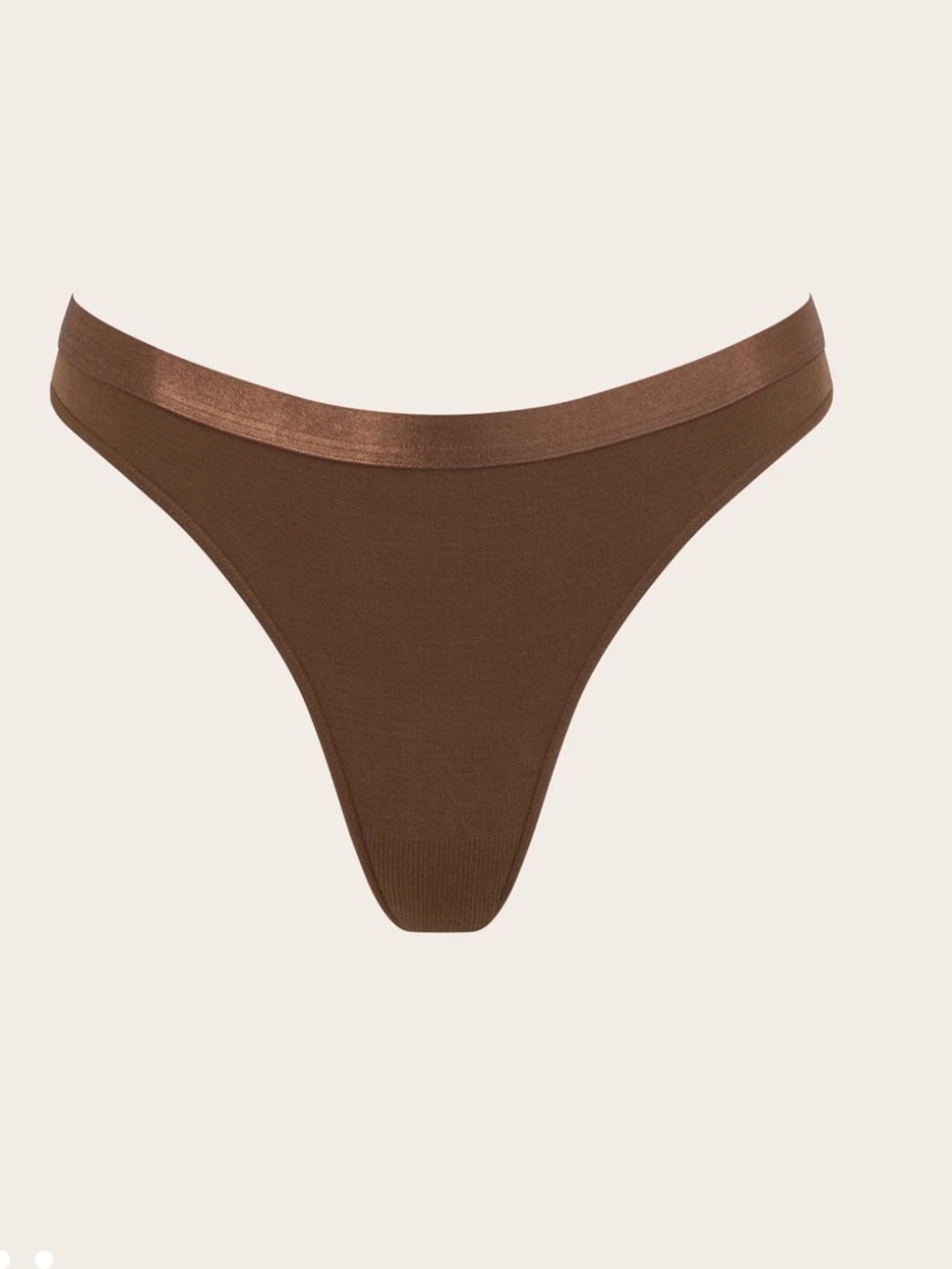 {Boody} Maple Lyolyte thong medium New in package unopened